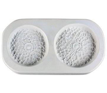 CPI Two Small Zinnias Casting Mould